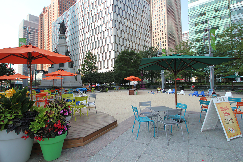 Campus Martius Beach to Freshen Up with $125,000 Grant