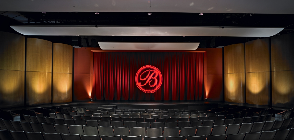 A picture of a theater stage