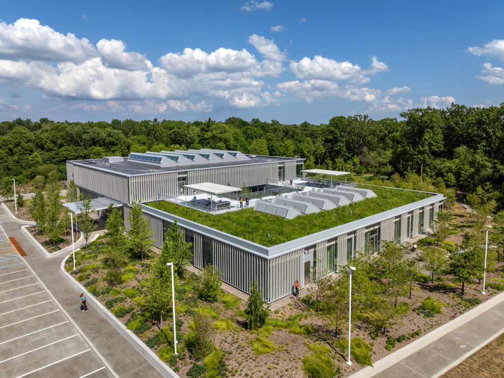 sustainable office building