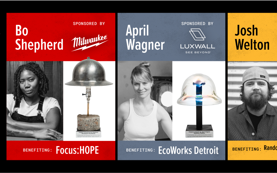 Hard Hats for Detroit 2025: An Art Auction Building the Future of Skilled Trades