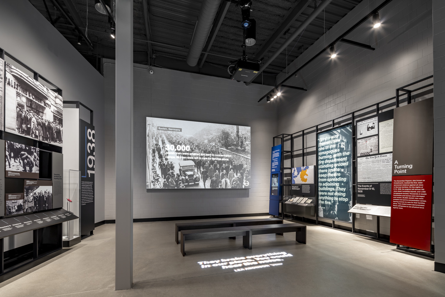 Zekelman Holocaust Center inside
