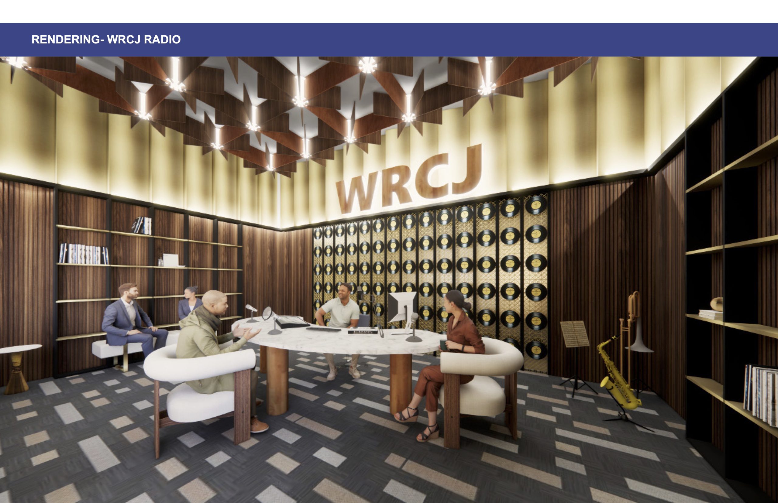 Detroit PBS WRCJ interior